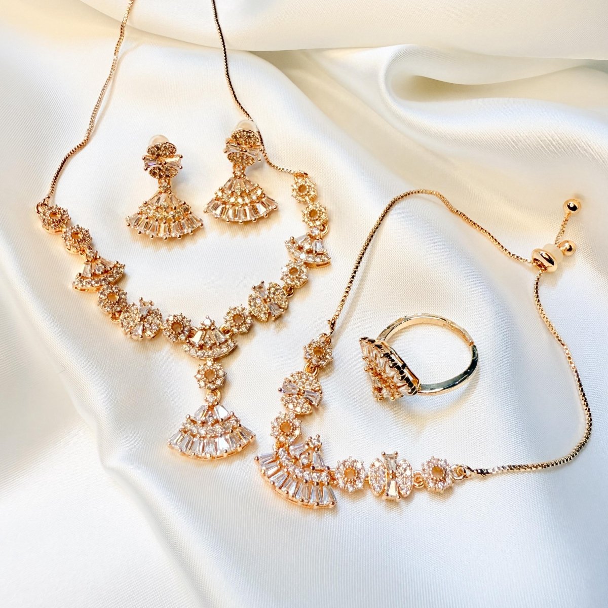Bridal & Wedding Jewelry Set - Inara Jewellery