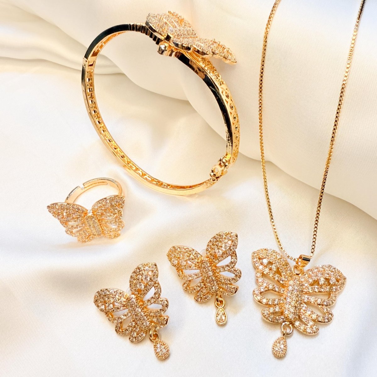 Butterfly - Themed Jewelry Set - Inara Jewellery