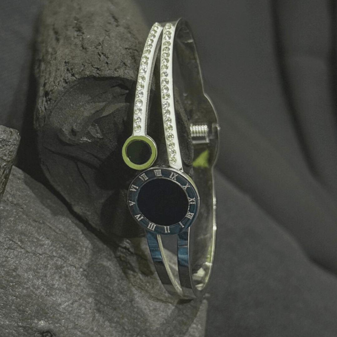 Cassia Elio Bangle Bracelet - Inara Jewellery
