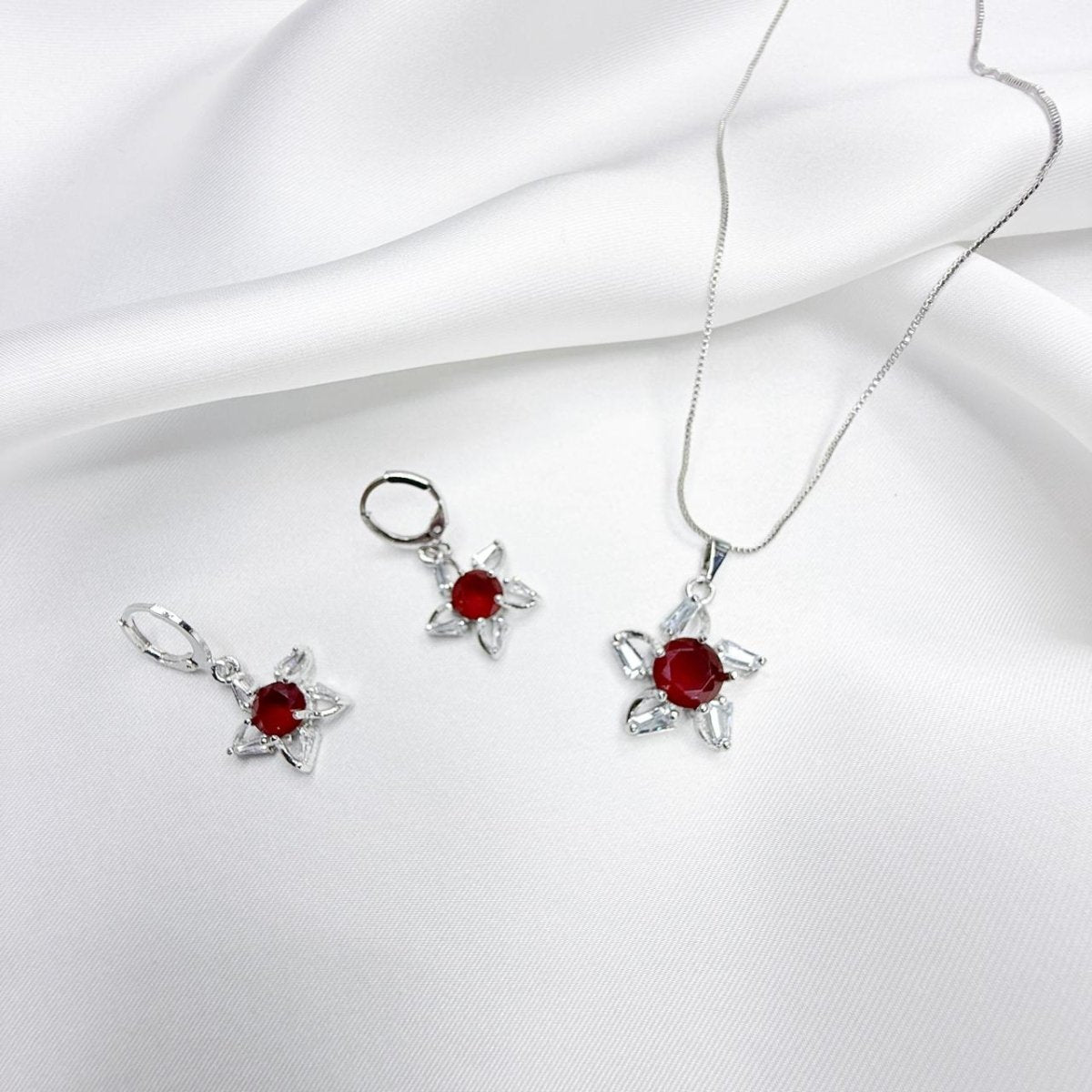 Celestia AB Star Crystal Jewelry Set - Inara Jewellery