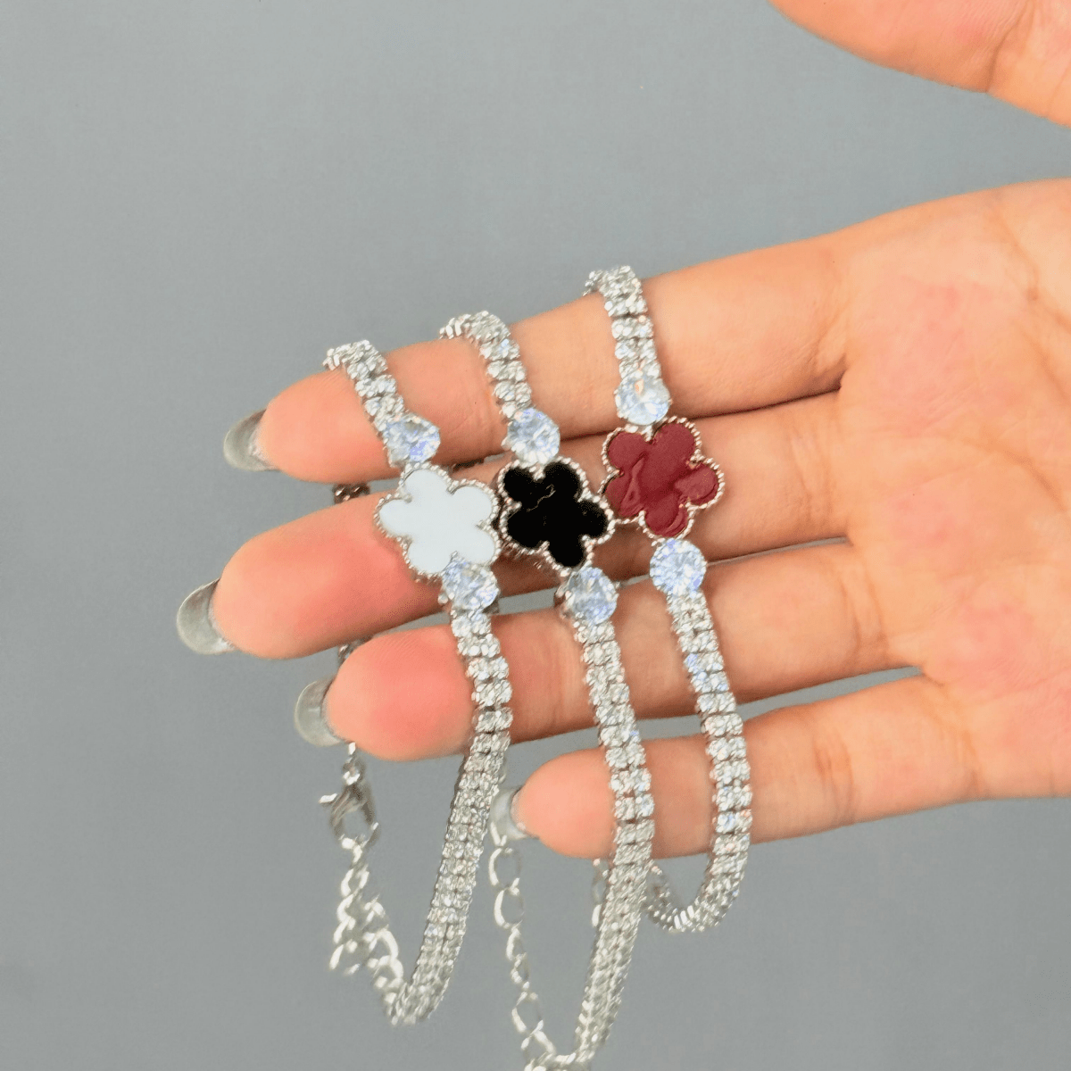 Clover Luxe Flower Bracelet - Inara Jewellery
