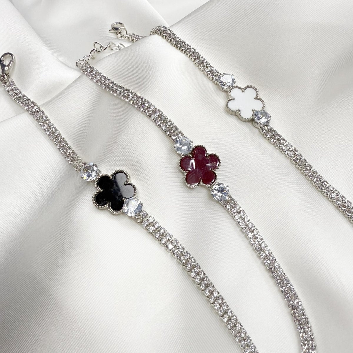 Clover Luxe Flower Bracelet - Inara Jewellery