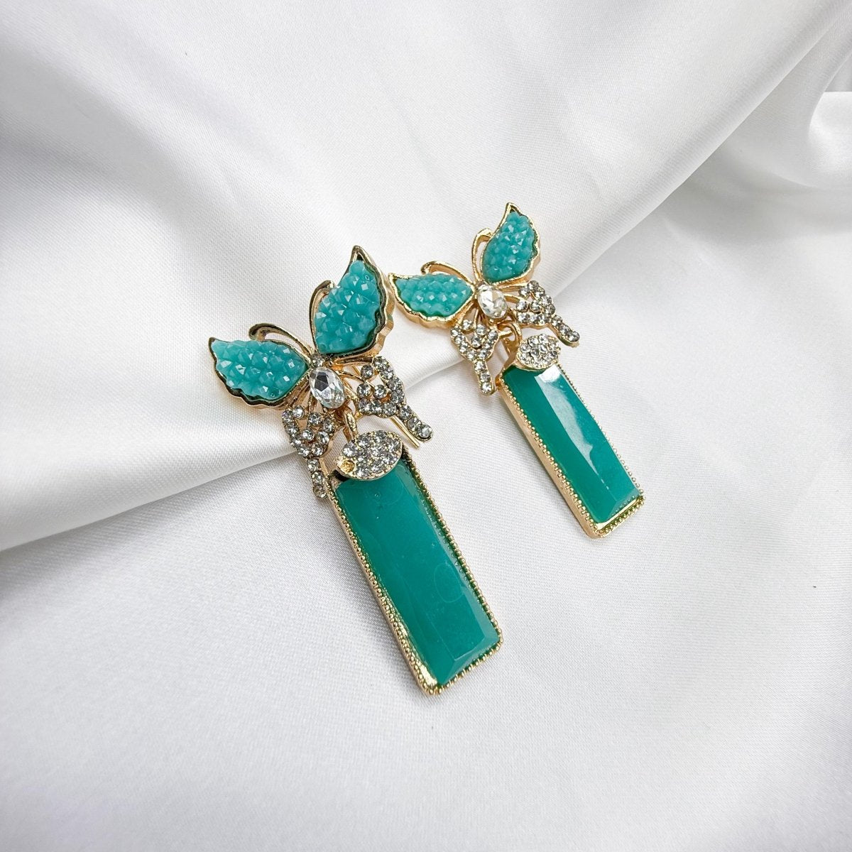 FlutterCharm Butterfly Dangle Earrings - Inara Jewellery