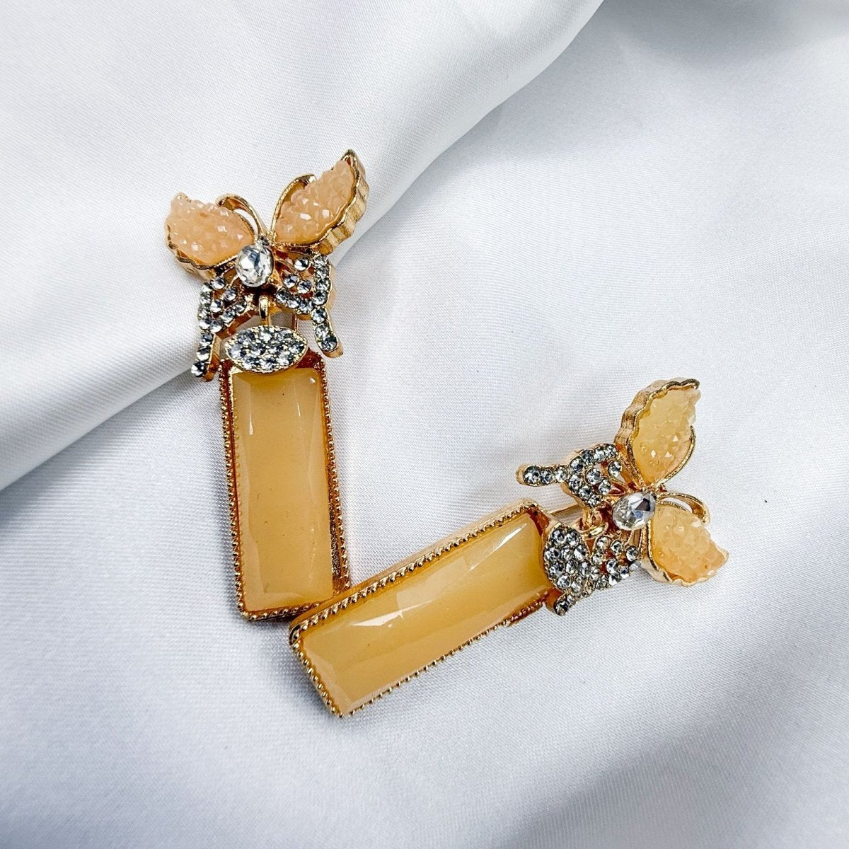 FlutterCharm Butterfly Dangle Earrings - Inara Jewellery