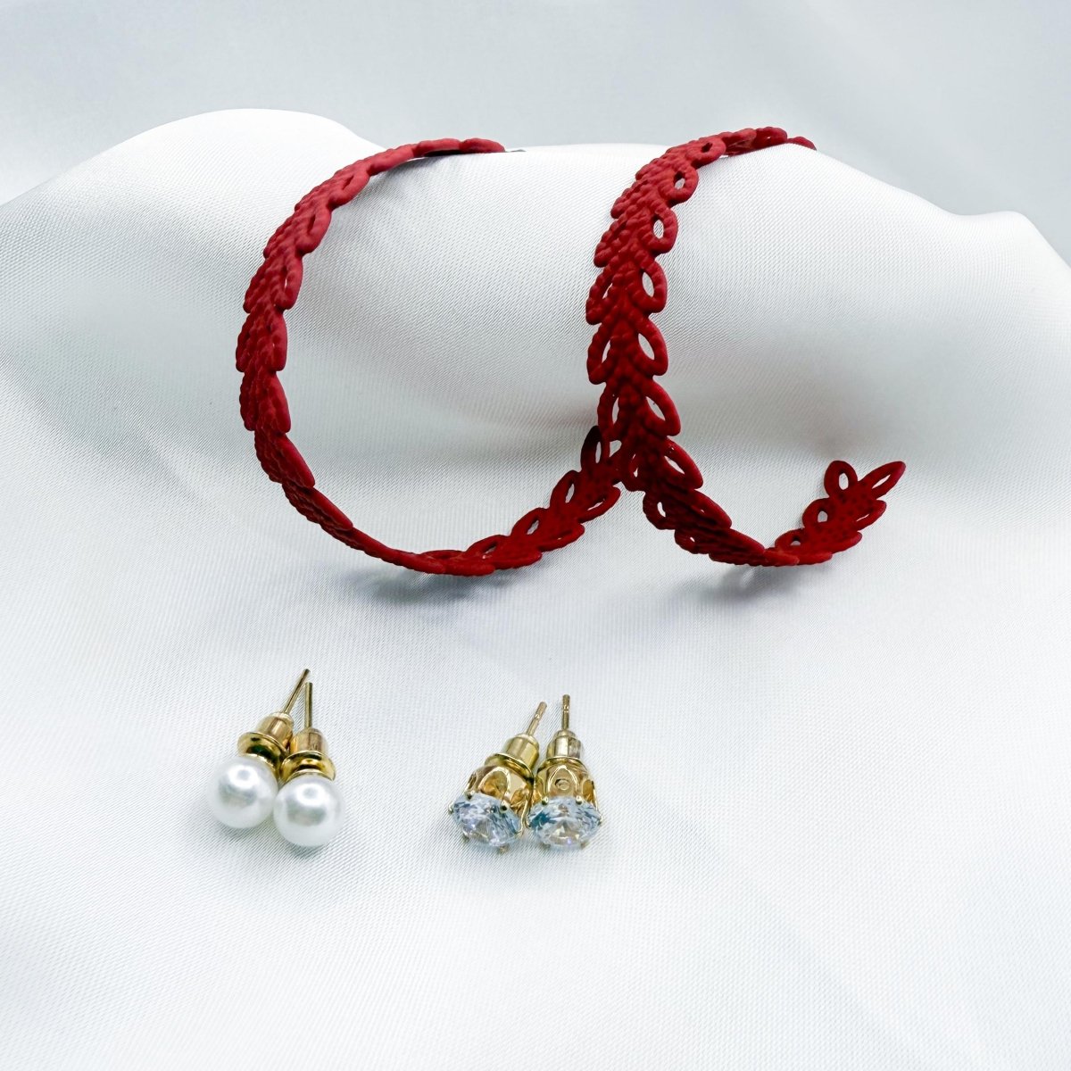Frosted Flora Earring - Inara Jewellery