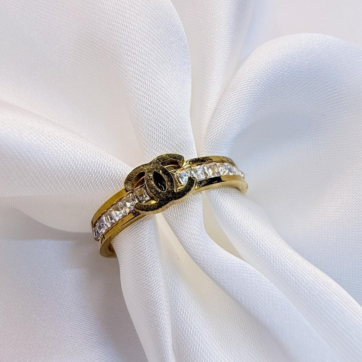 Golden Serenity Ring - Inara Jewellery