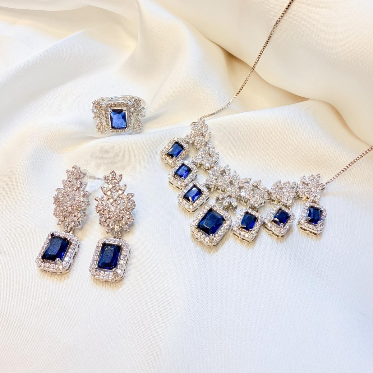 Jazz and Sizzle Rose Gold - Plated American Set - Inara Jewellery