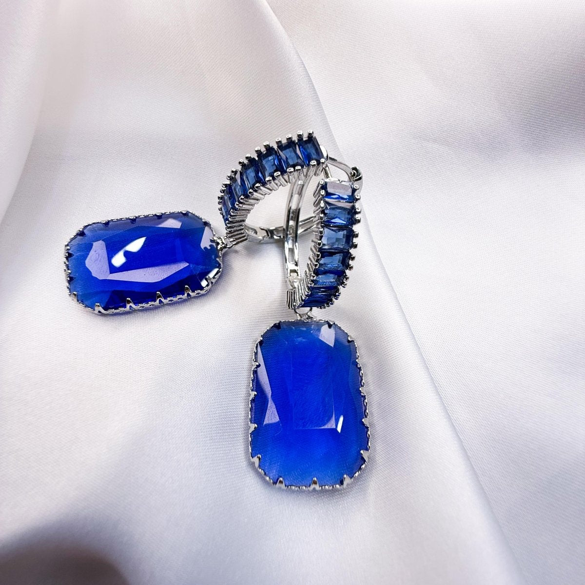 Noir Spark Drops - Inara Jewellery