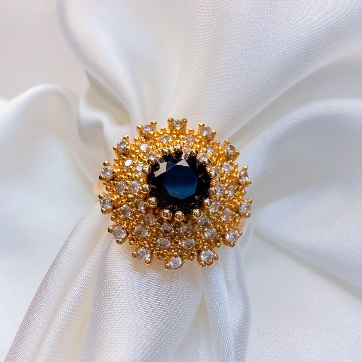 Oval Crystalline Ring - Inara Jewellery