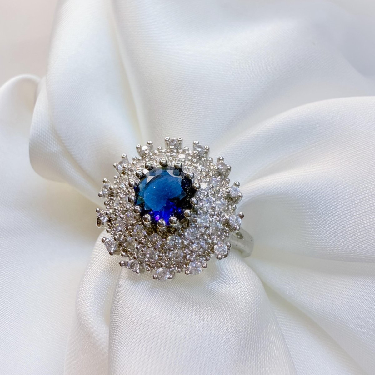 Oval Crystalline Ring - Inara Jewellery