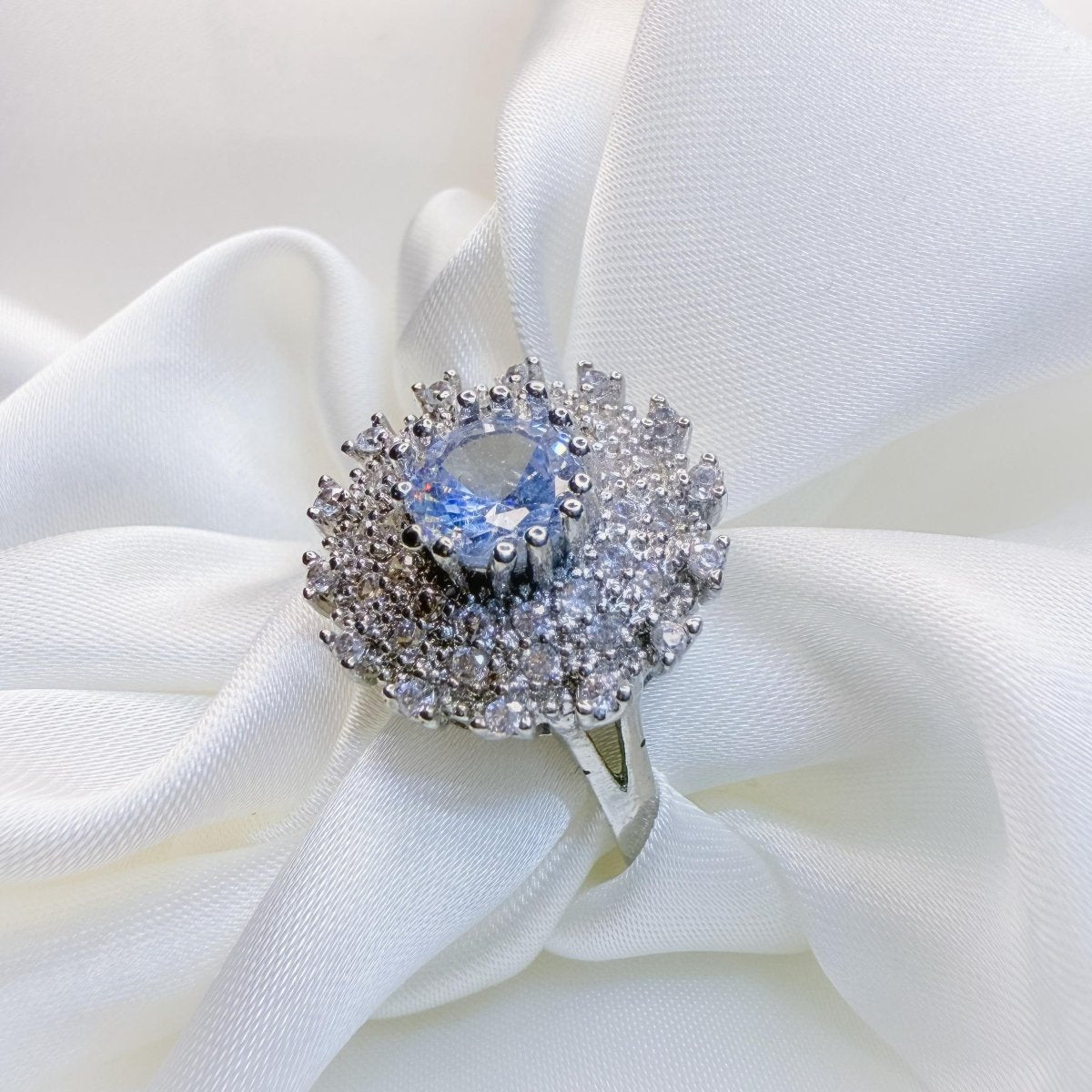 Oval Crystalline Ring - Inara Jewellery