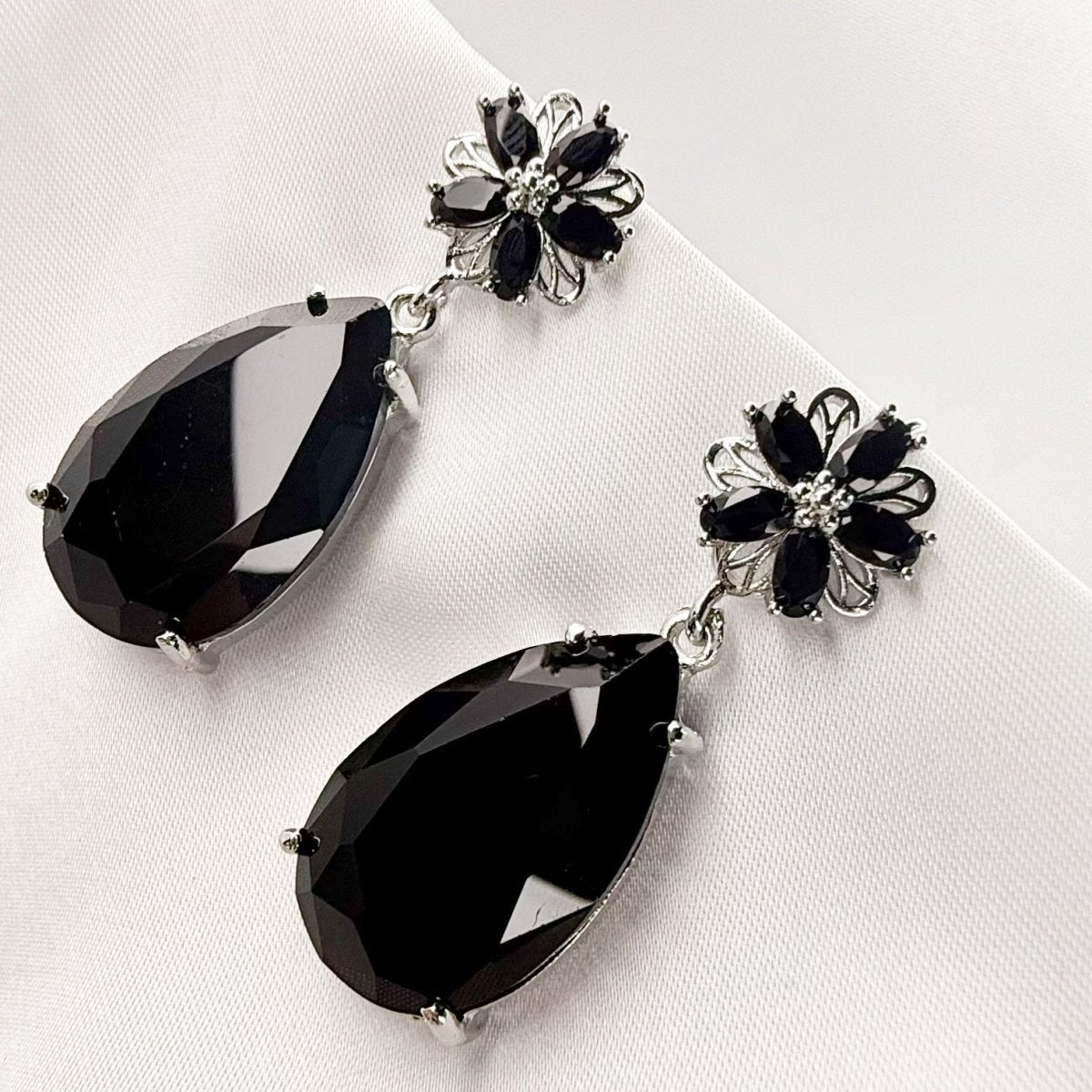 PrismDrop Multicolor Teardrop Earrings - Inara Jewellery