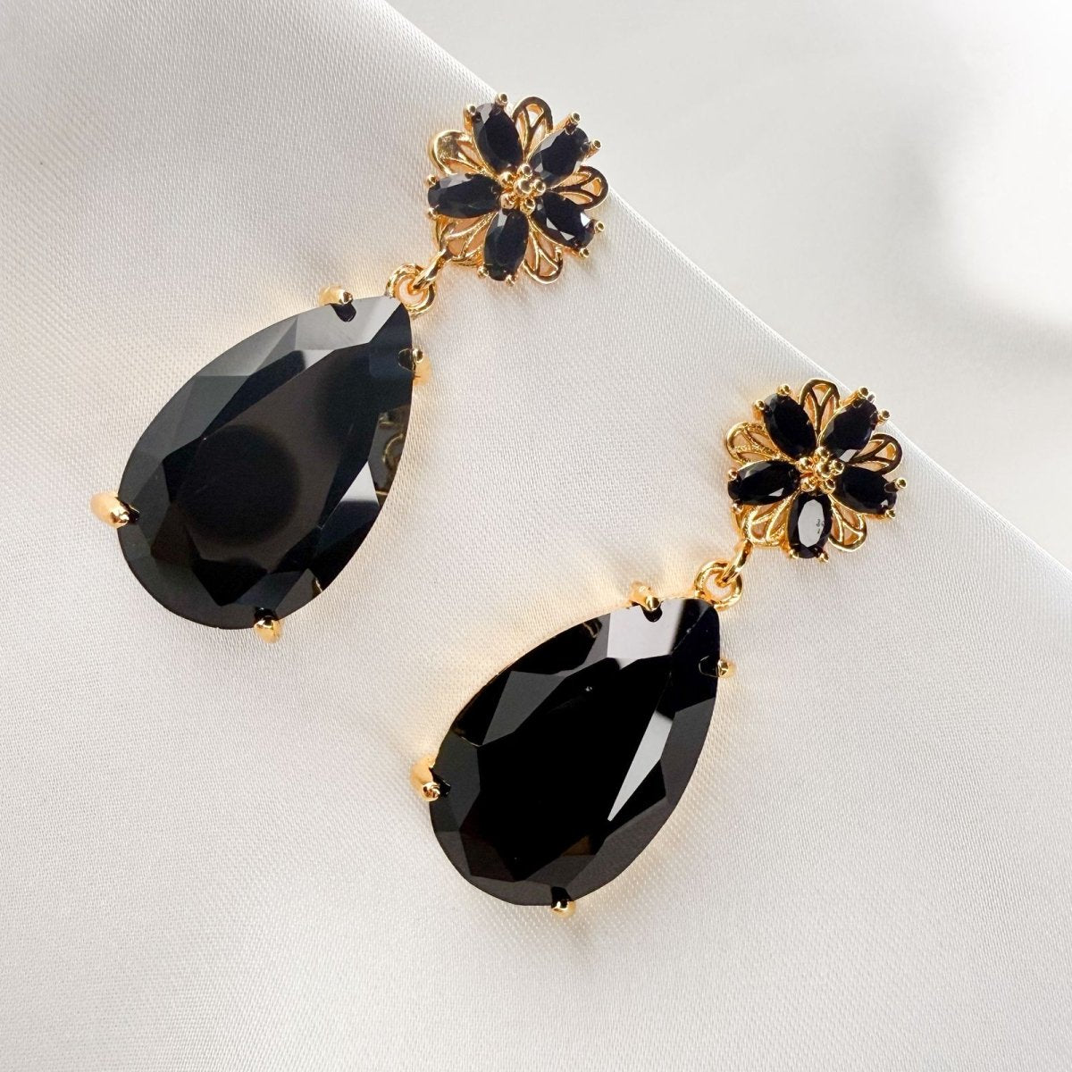 PrismDrop Multicolor Teardrop Earrings - Inara Jewellery
