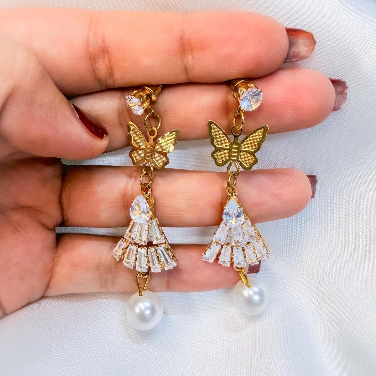 Radient Butterfly Earring - Inara Jewellery
