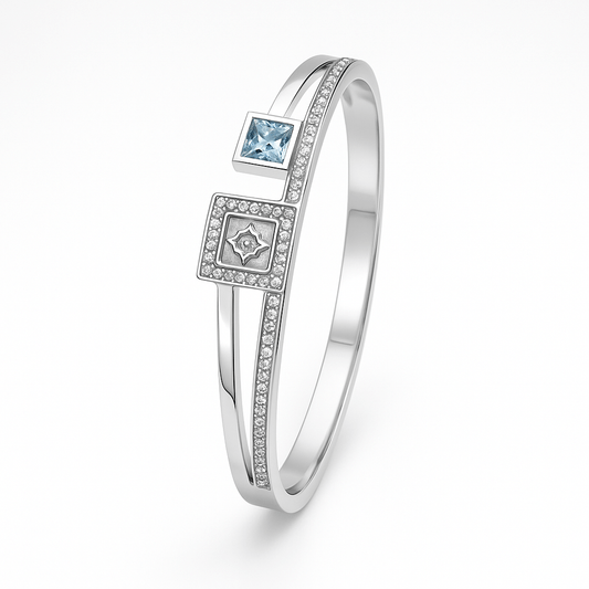 Regal Star Bangle - Inara Jewellery