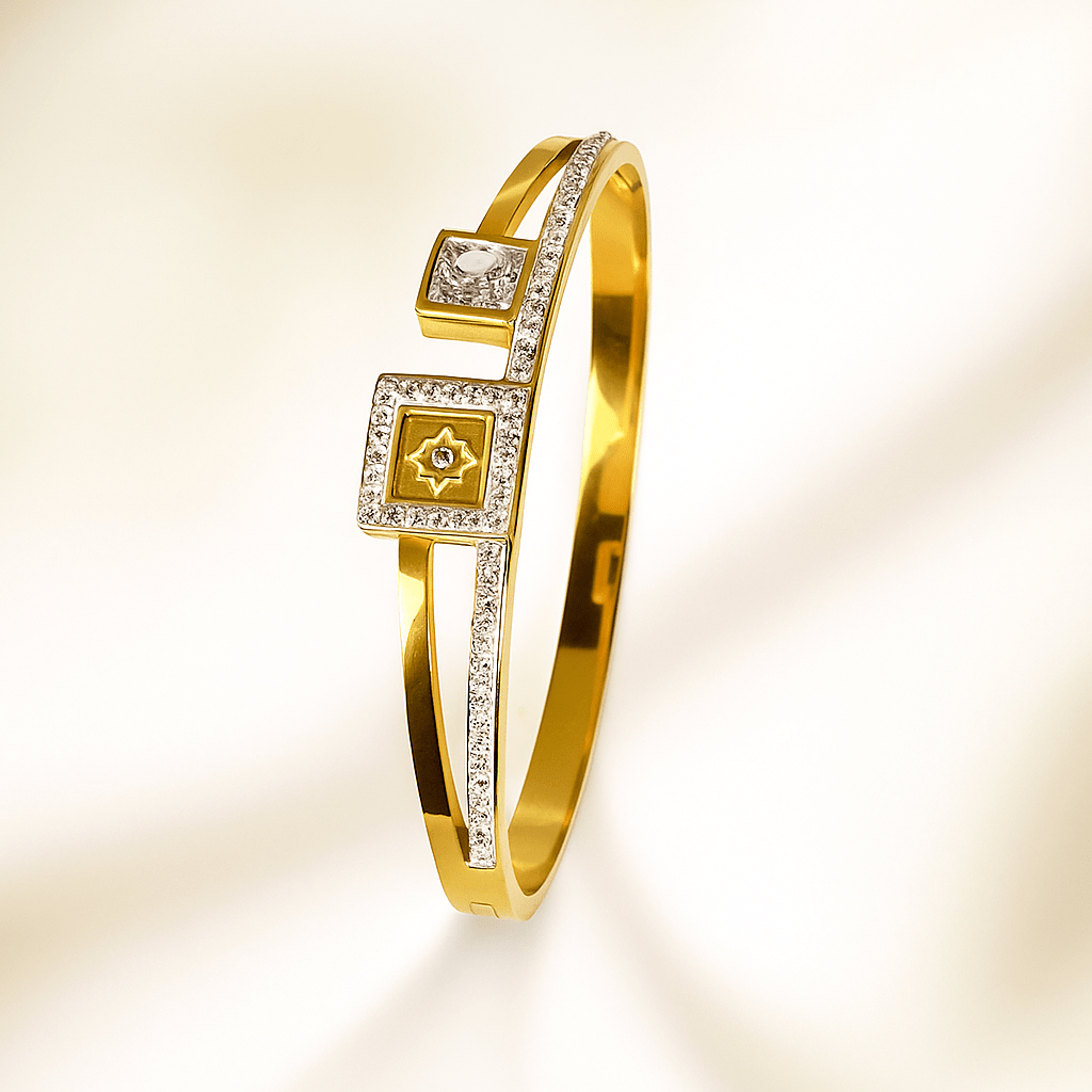 Regal Star Bangle - Inara Jewellery