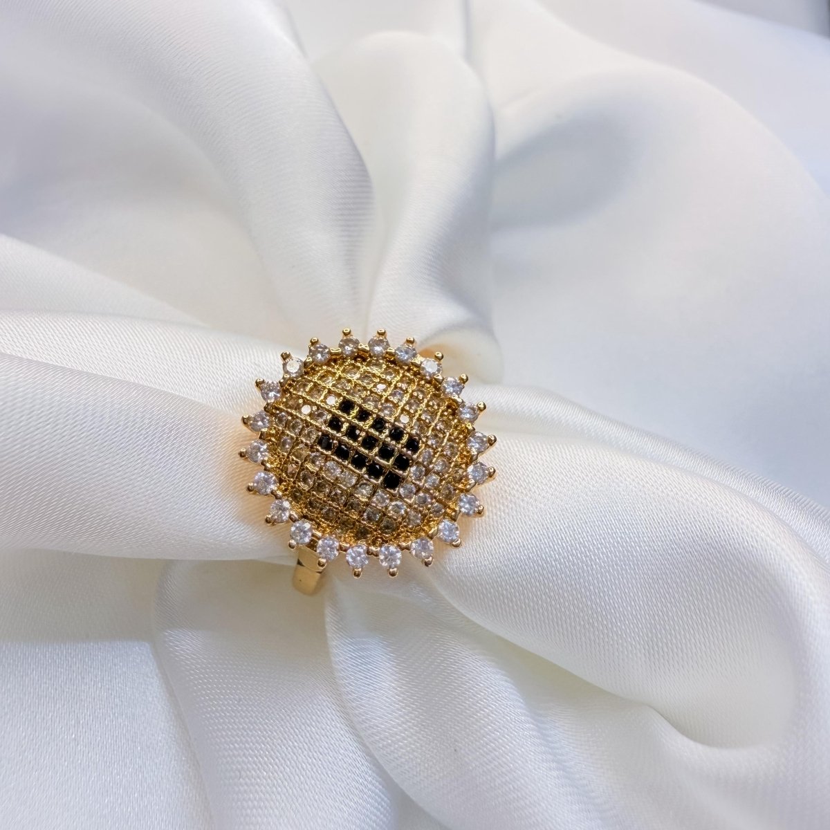 Royal Ruby Silver Ring (Adjustable) - Inara Jewellery