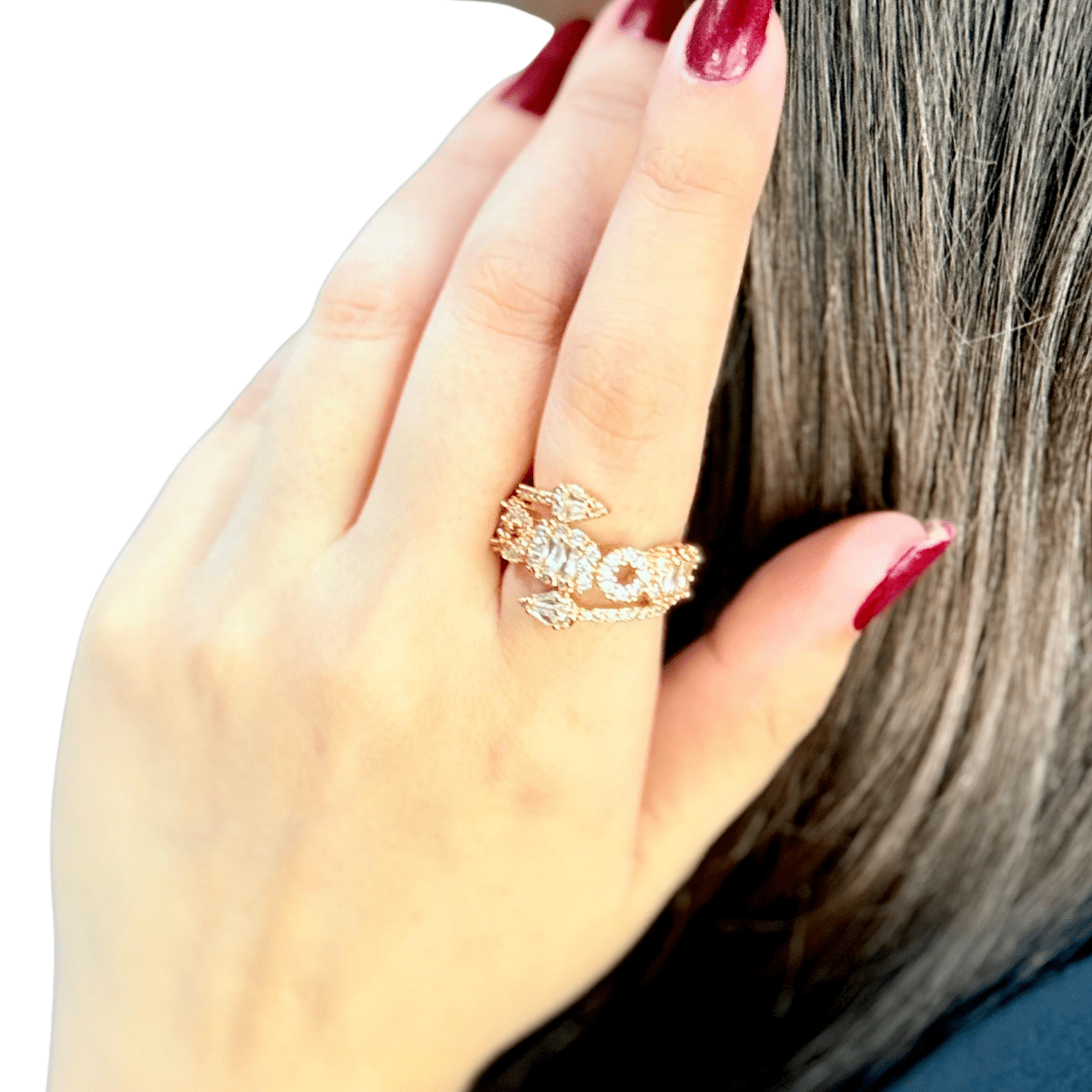 Sophisticated Adjustable Ring - Inara Jewellery