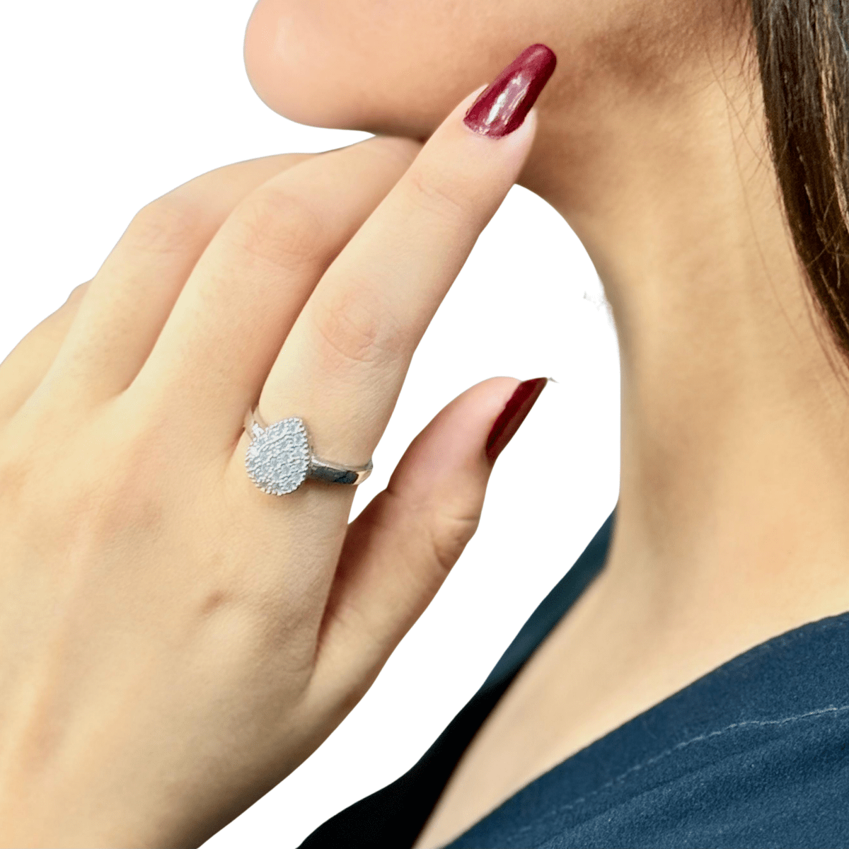 Starlight Teardrop Ring - Inara Jewellery