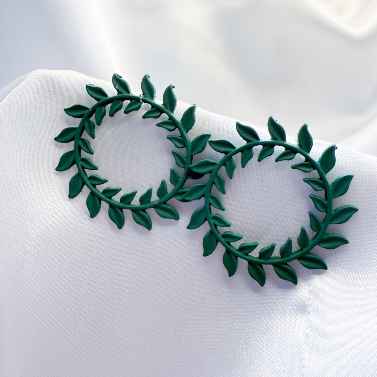 Verdant Halo Earrings - Inara Jewellery