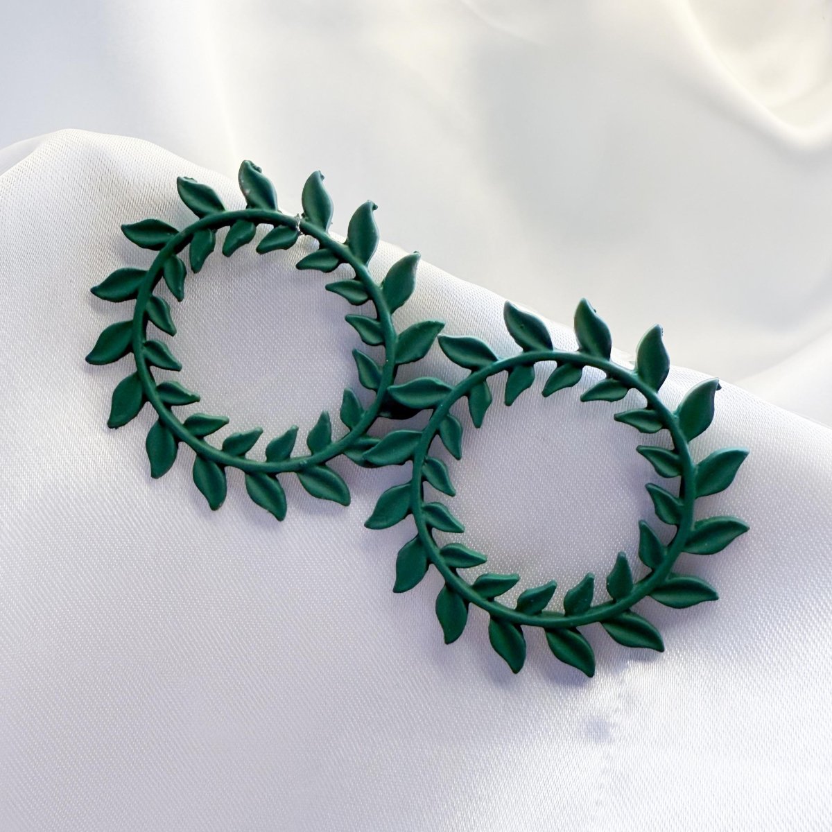 Verdant Halo Earrings - Inara Jewellery